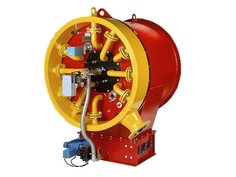 Oil gas mixed combustion burner
