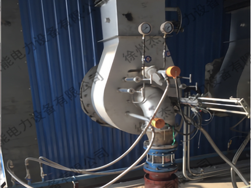 Low nitrogen combustion system for industrial pulverized coal boilers